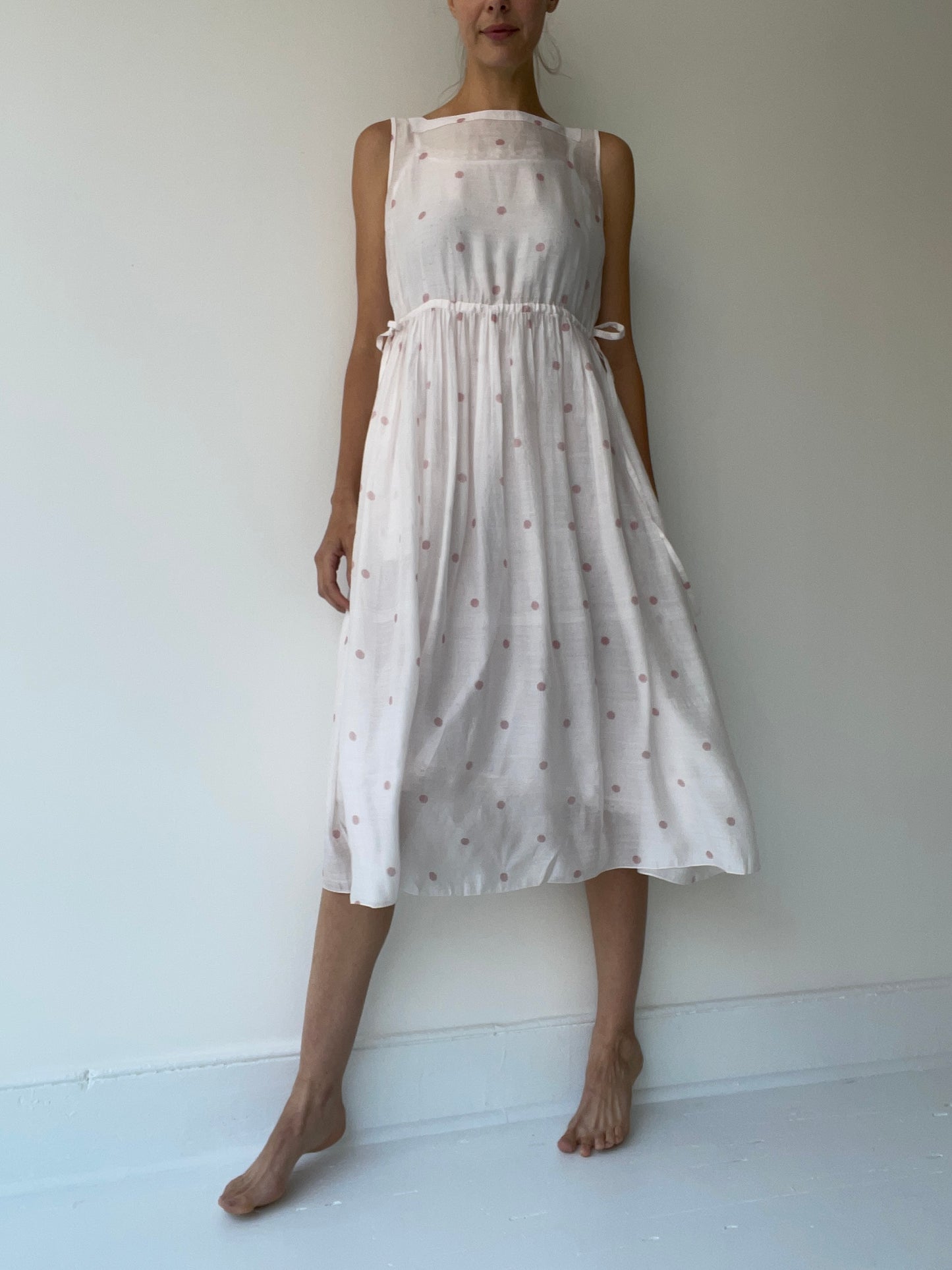 side tie dress