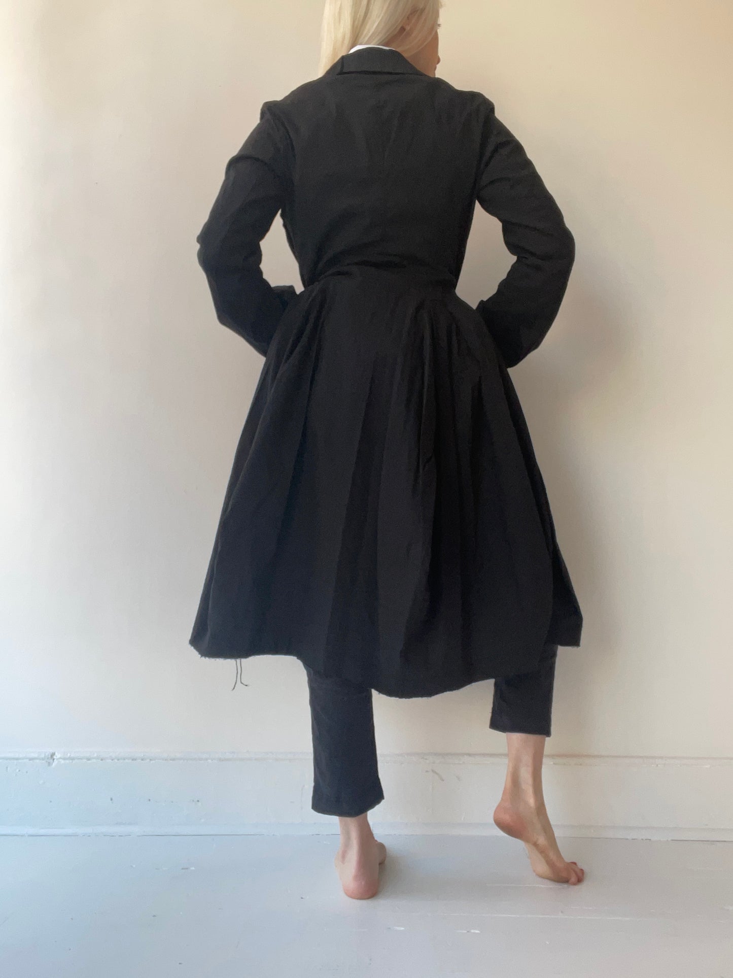 rundholz mainline black alice coat