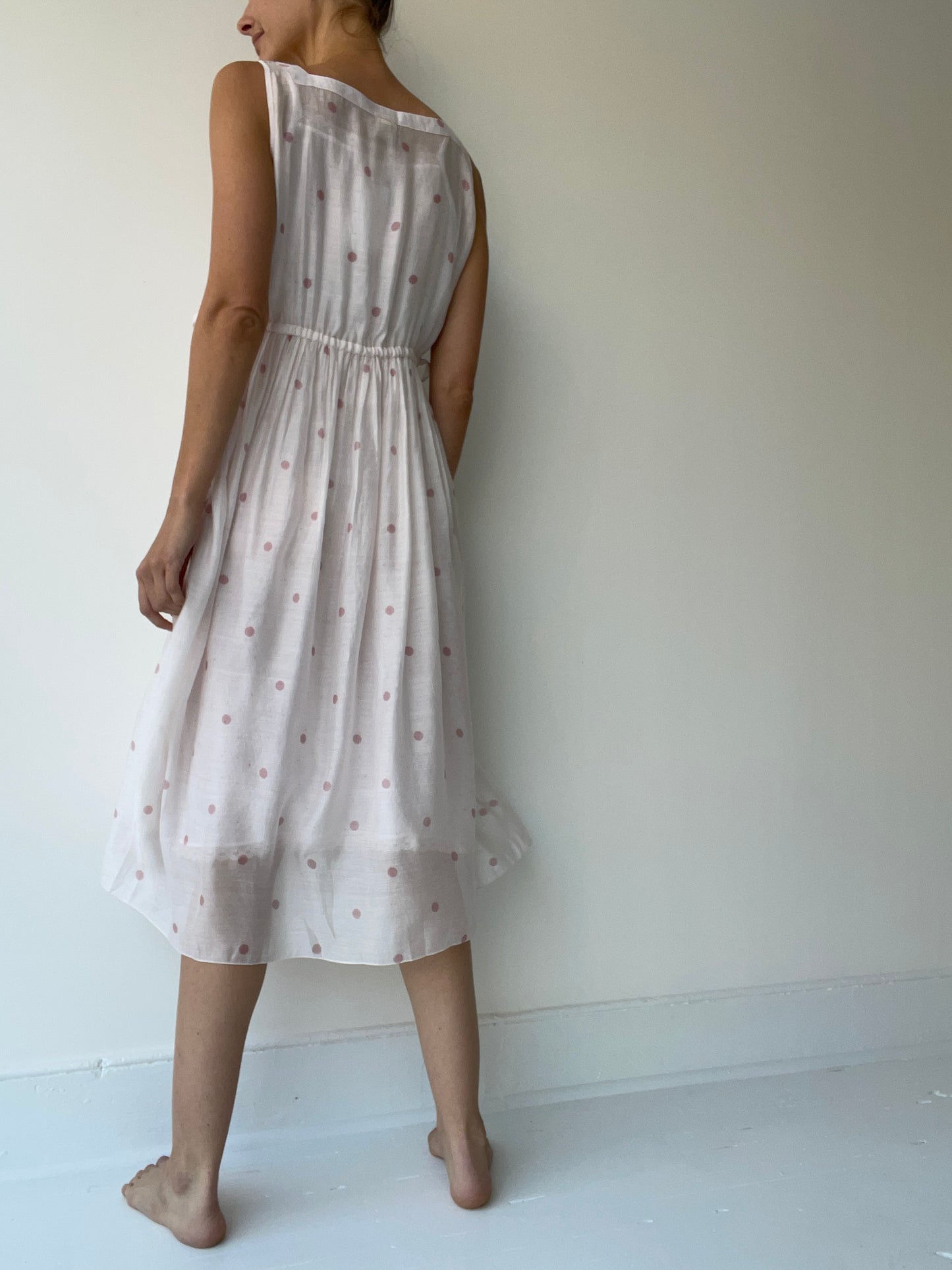 side tie dress