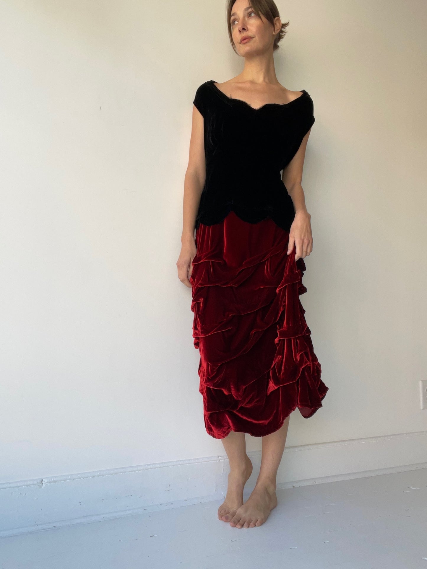 krista larson seaside cami BLACK VELVET