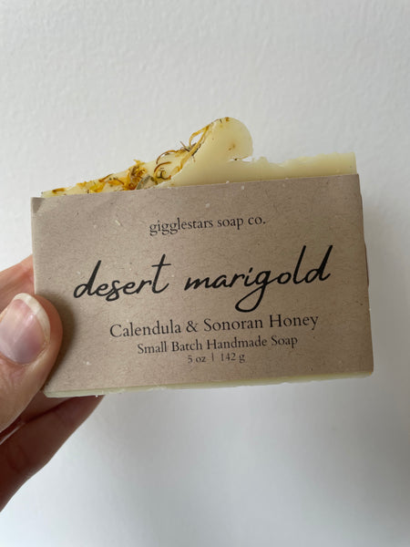 desert marigold soap
