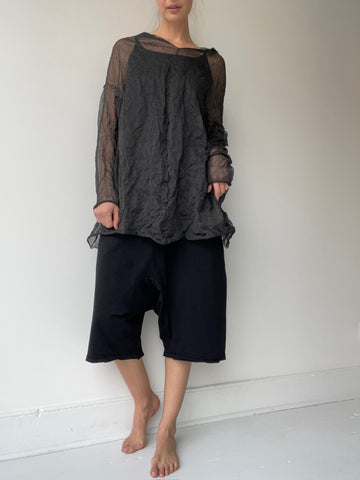 rundholz mainline sheer pullover