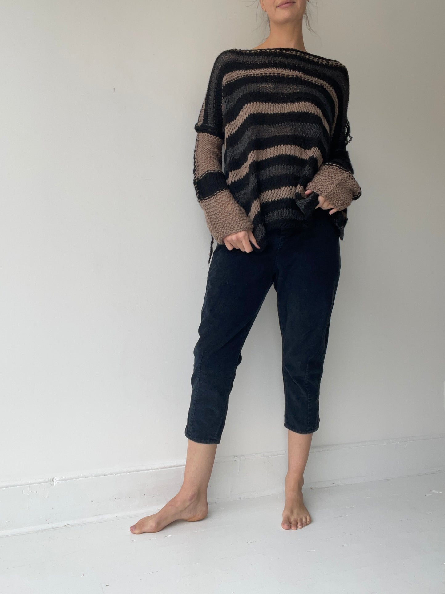 umit unal stripe sweater