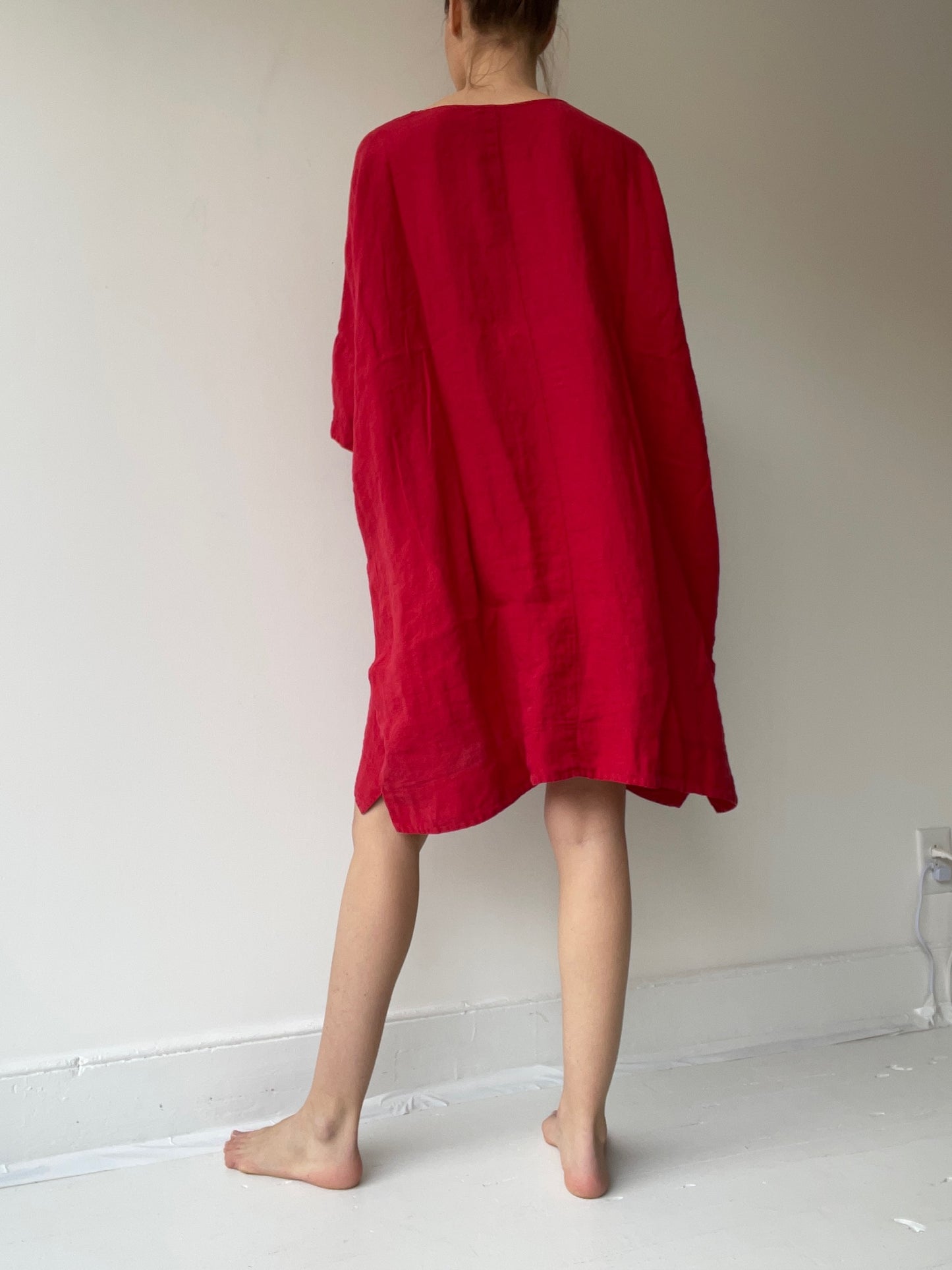rundholz black label chili linen dress