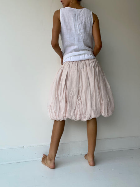 rose bubble skirt