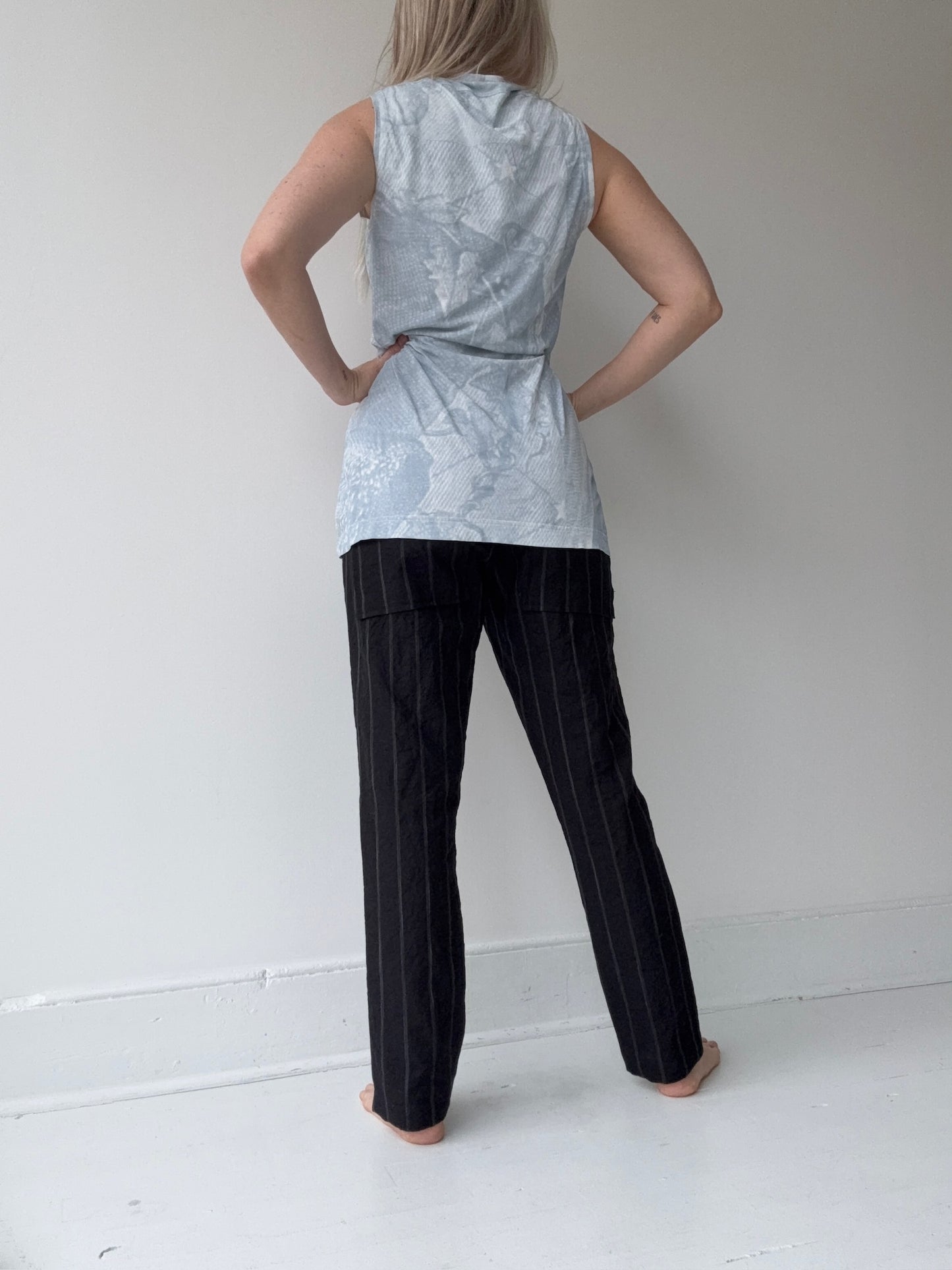 rundholz dip sky print top