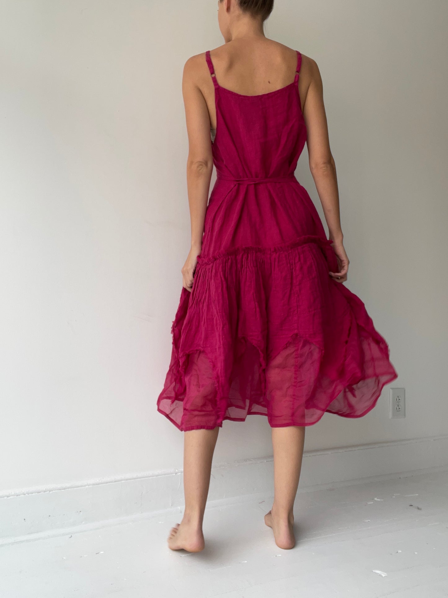 long vintage slip