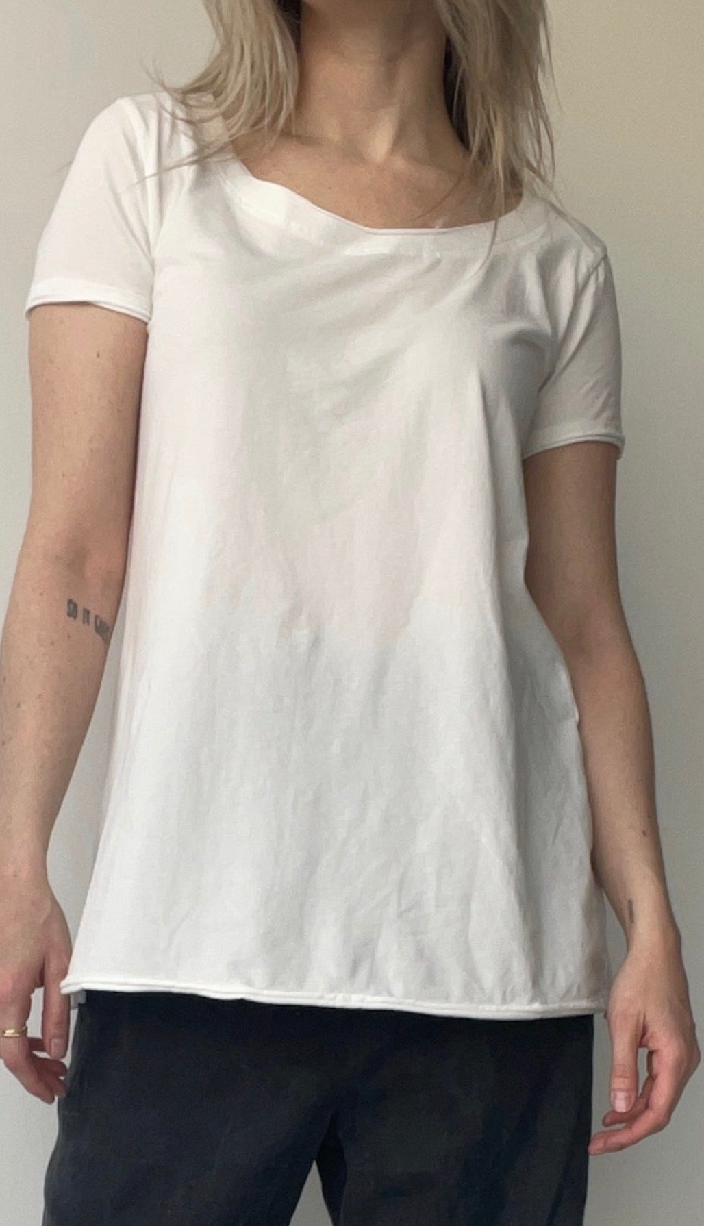 rundholz black label off white tee