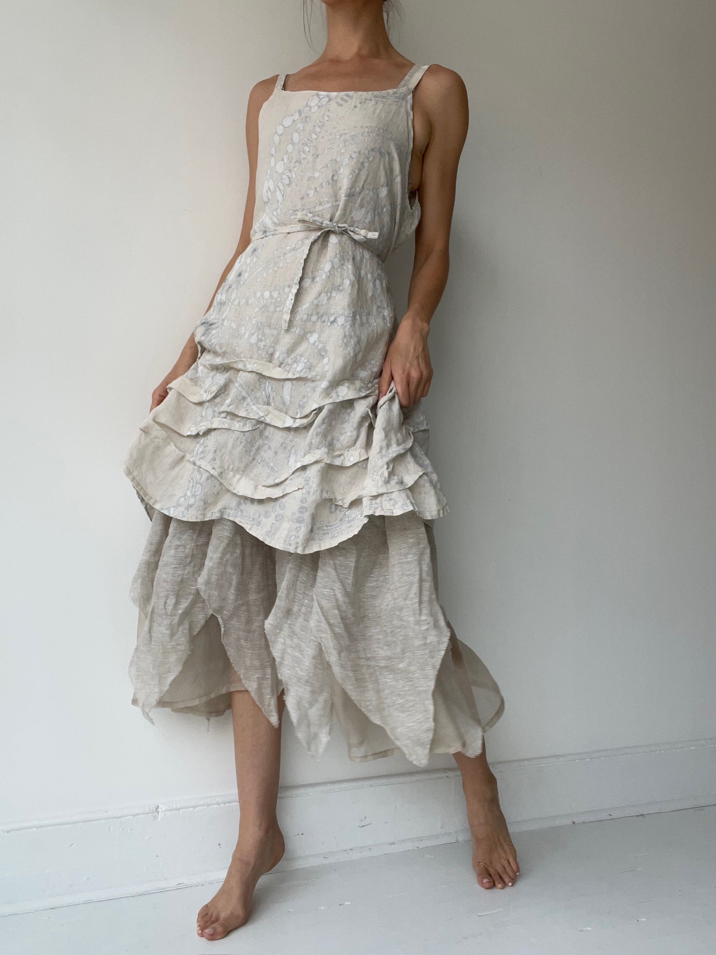 krista larson batik short wavey slip