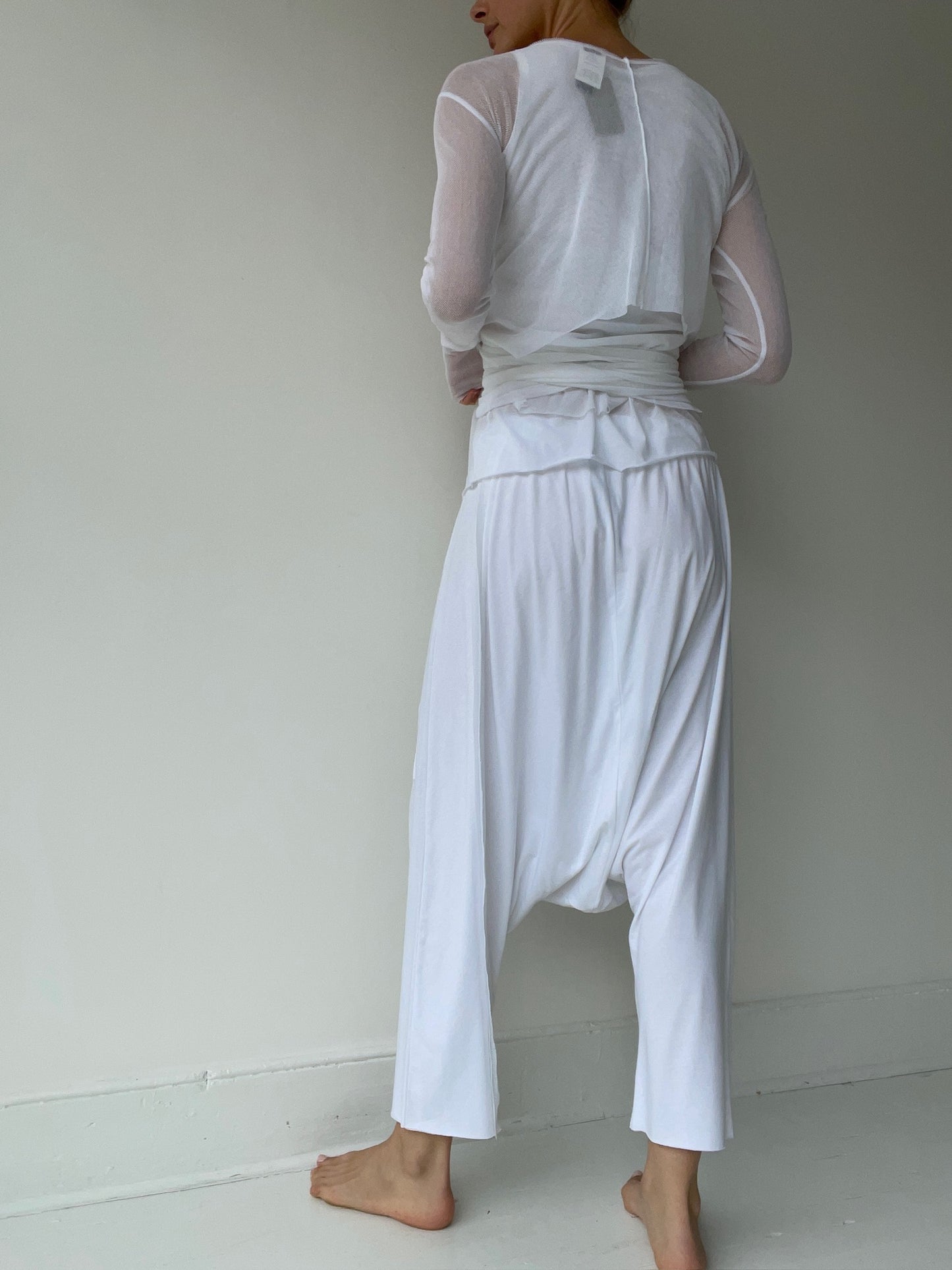 pal offner sheer wrap WHITE