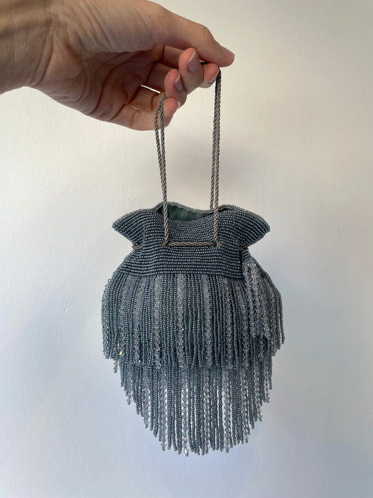 vintage tiny beaded purse