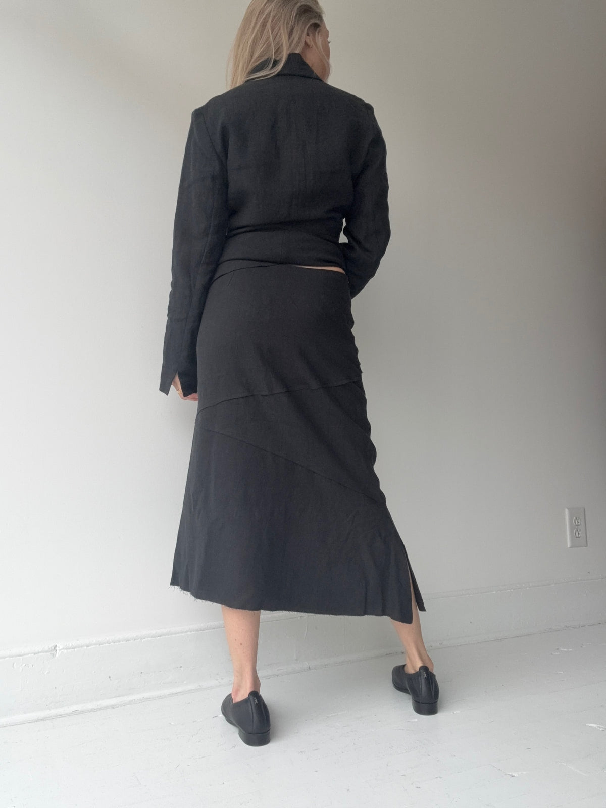 anika skarstrom linen skirt