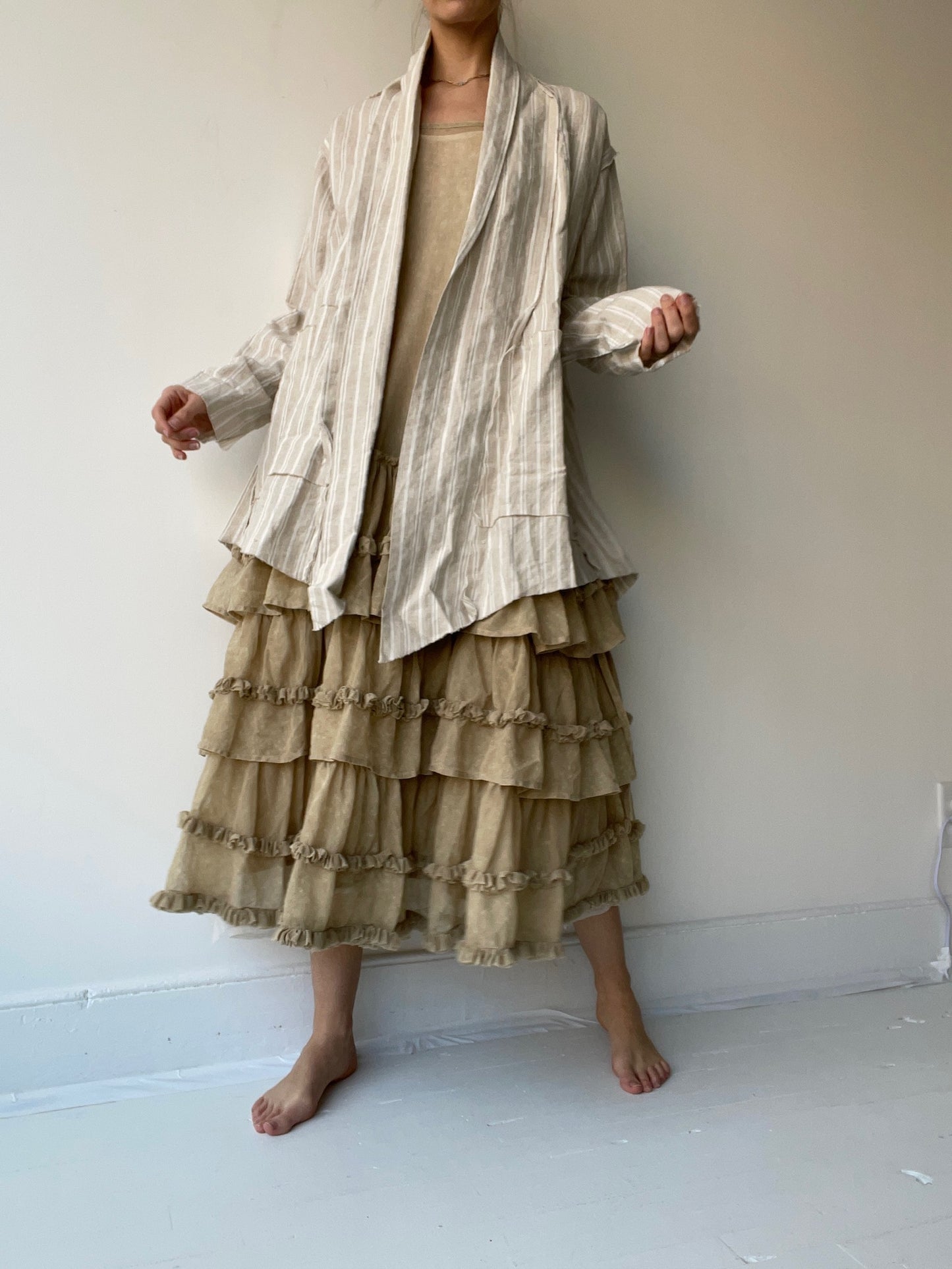 billowy cardigan