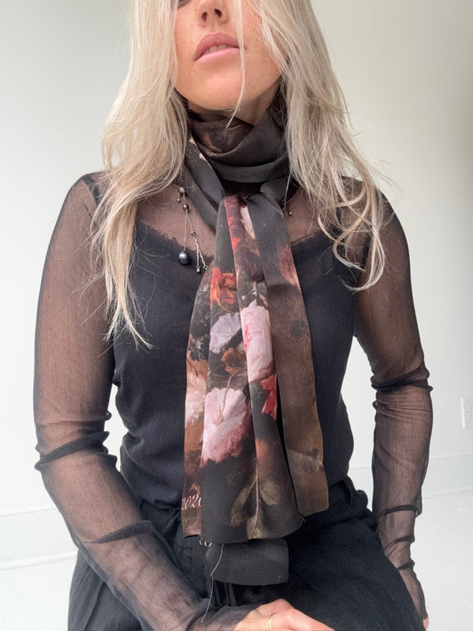 aleksandr manamïs long silk scarf