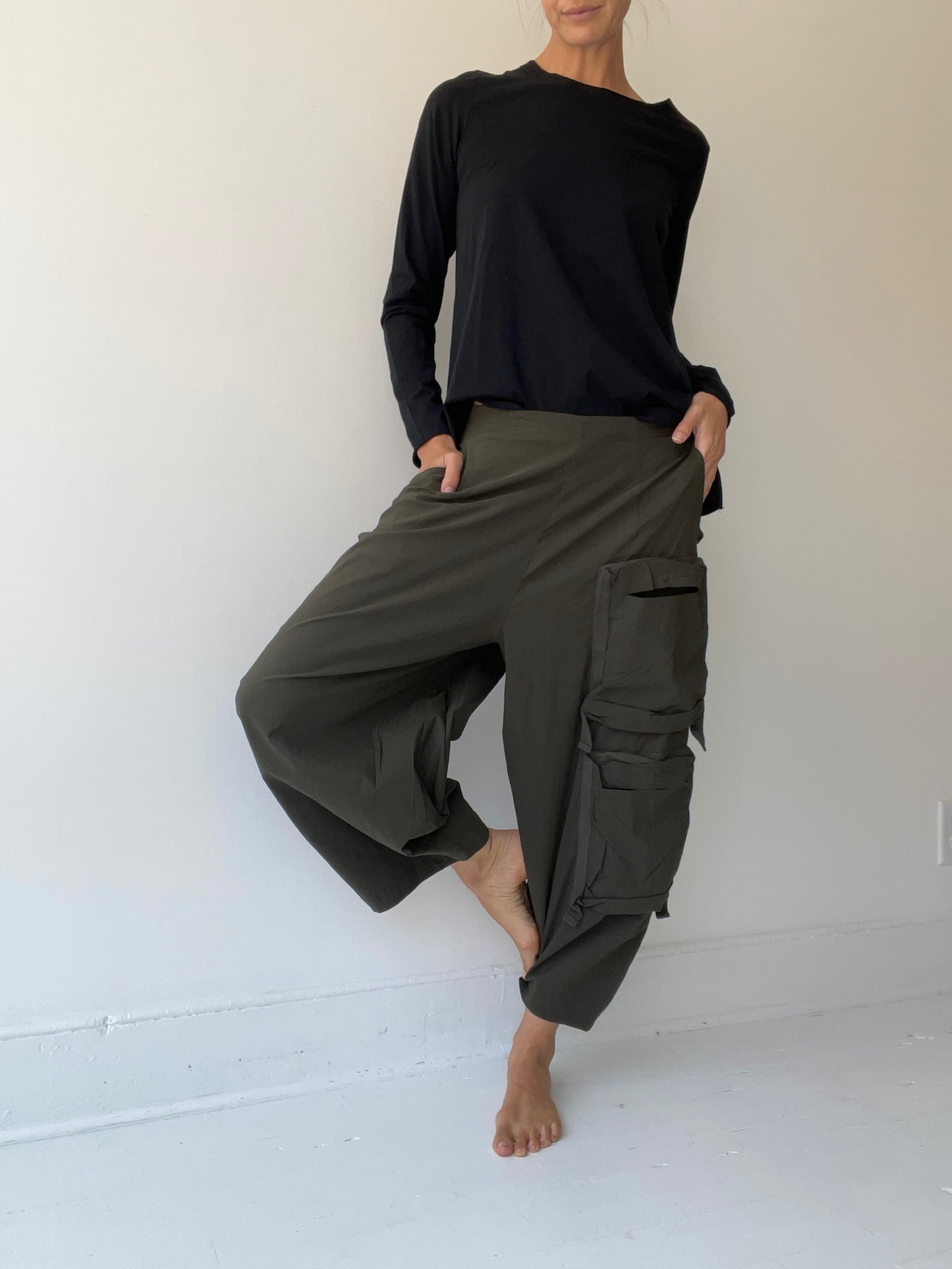rundholz black label stretch cargo pants