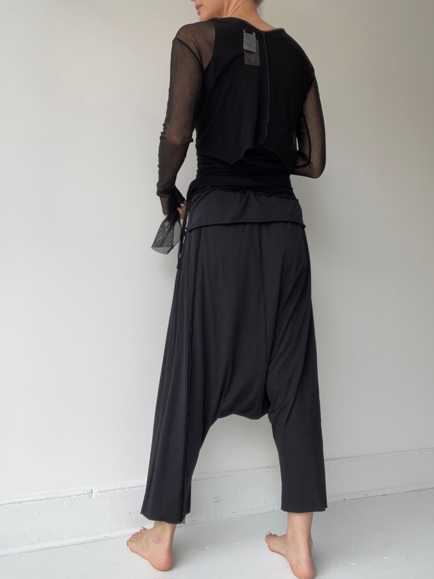 pal offner sheer wrap BLACK