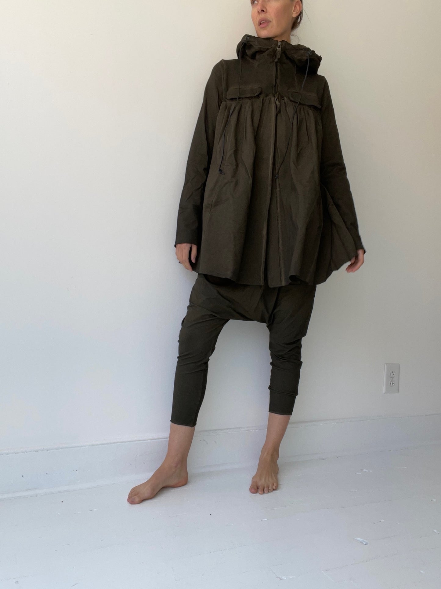 pleat jacket