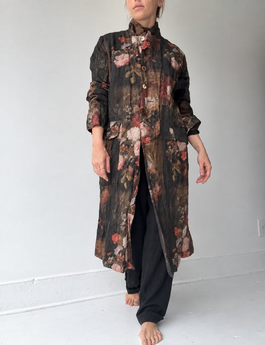 aleksandr manamïs botanical long jacket