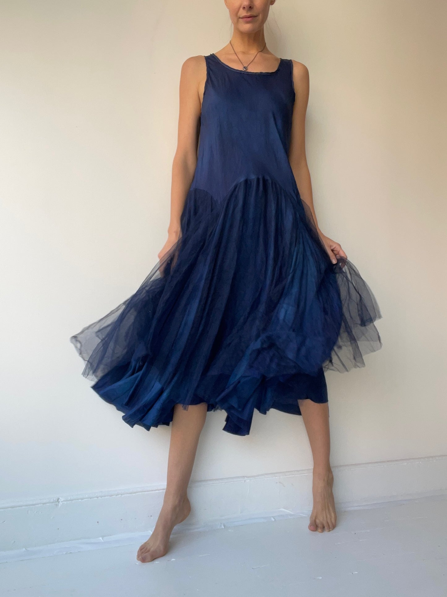 tulle garden dress
