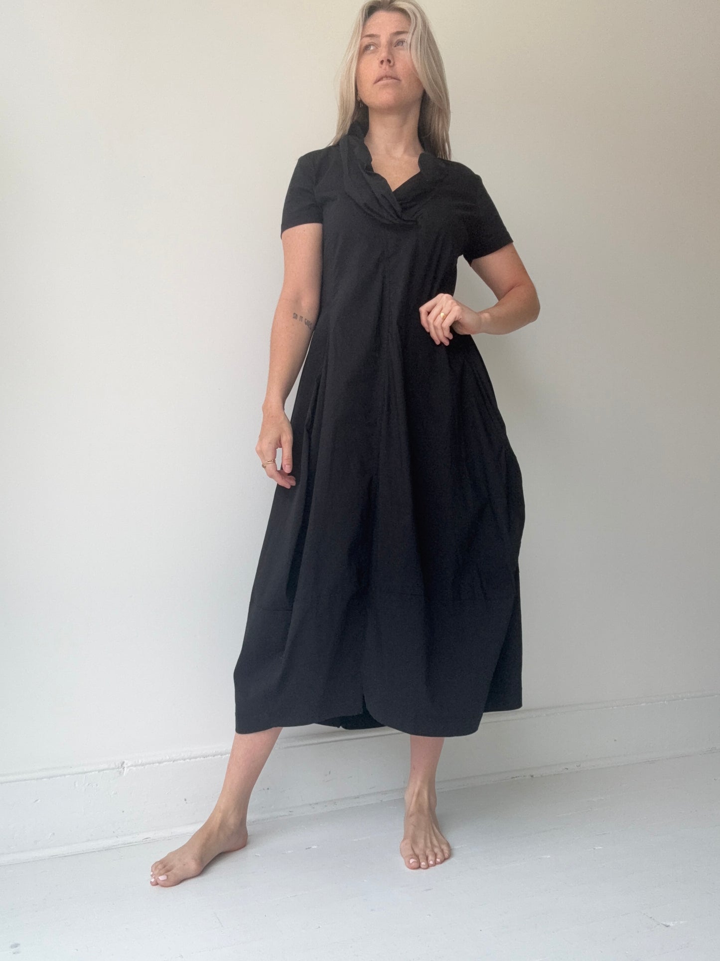PRELOVED rundholz collar dress
