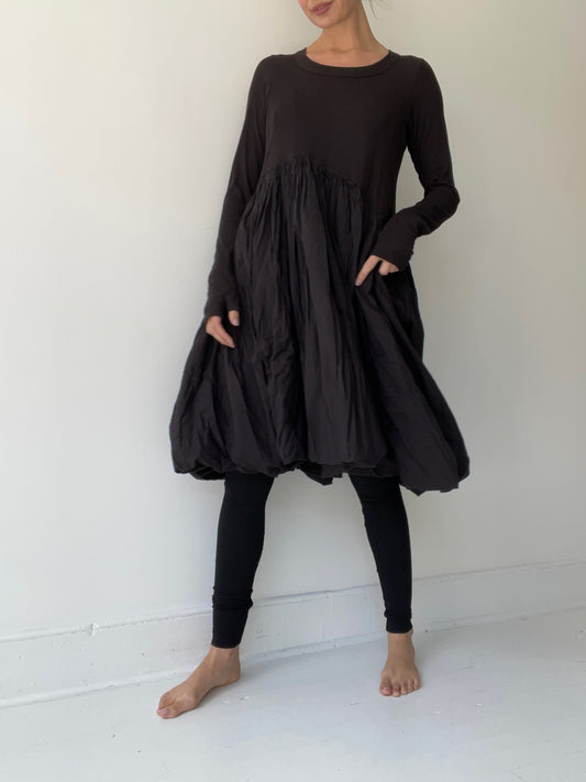 rundholz mainline tee bubble dress