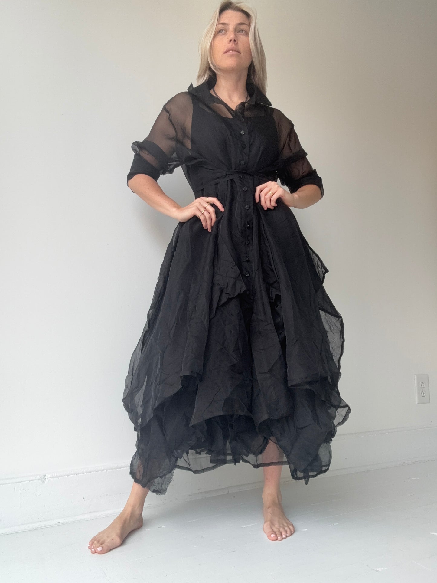 krista larson long vintage slip