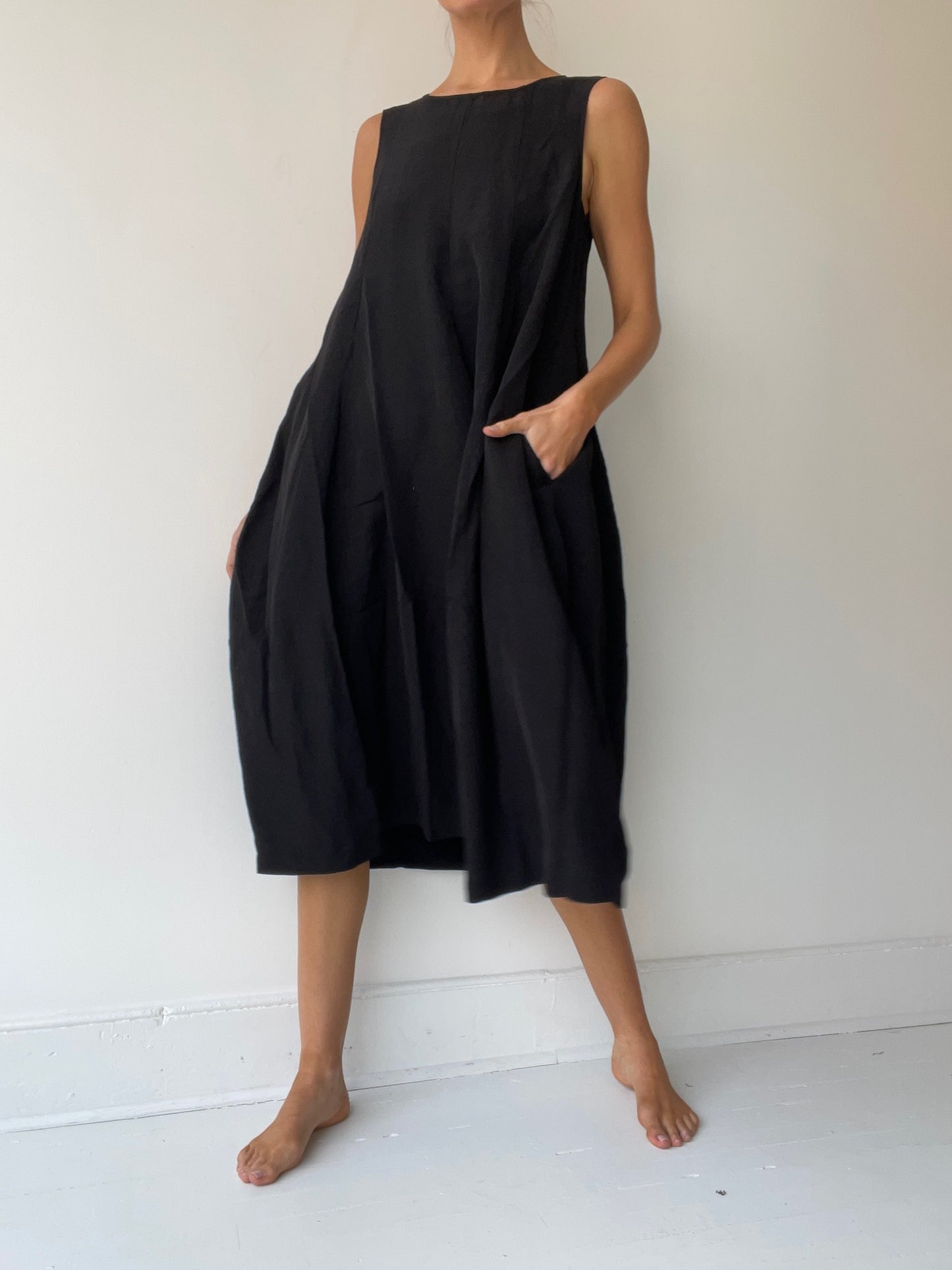 a rundholz black label black cool dress