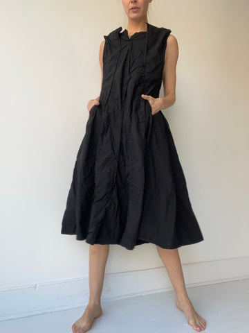 rundholz dip crepe dress