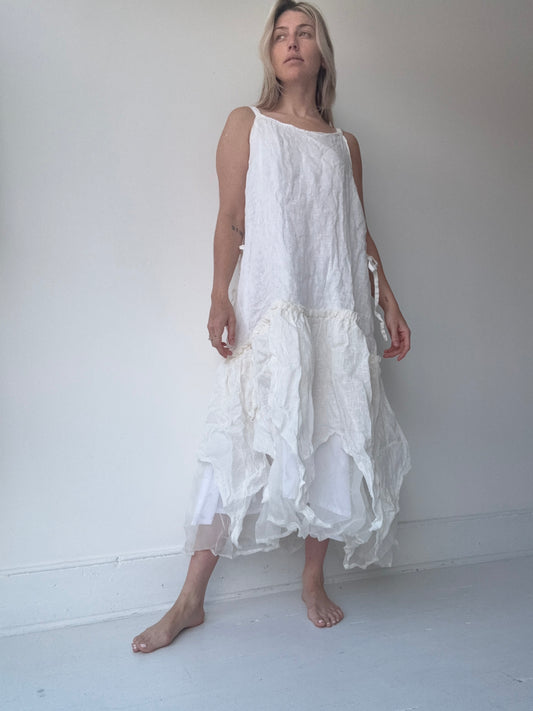 krista larson long vintage slip