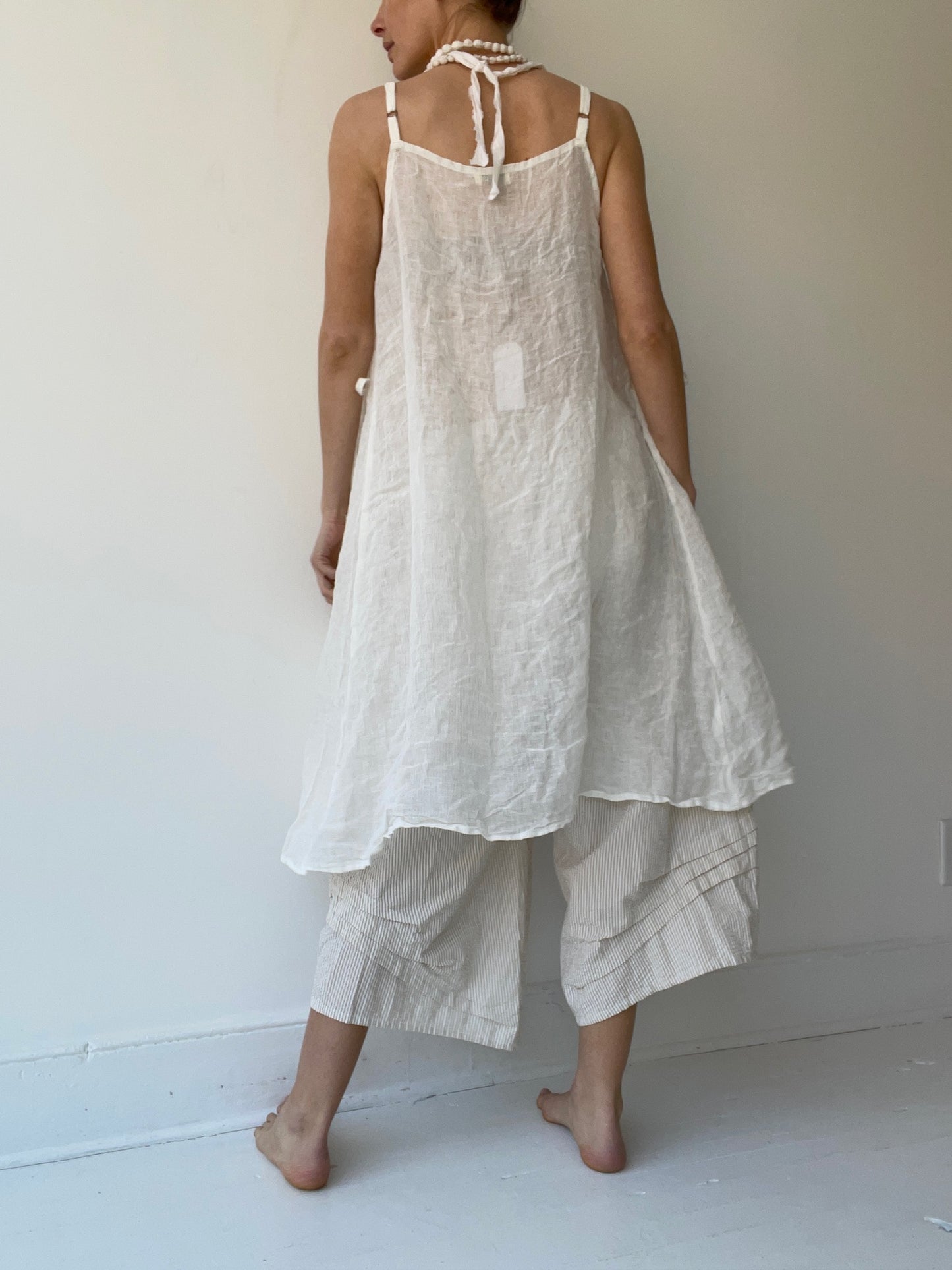 krista larson cream daisy slip