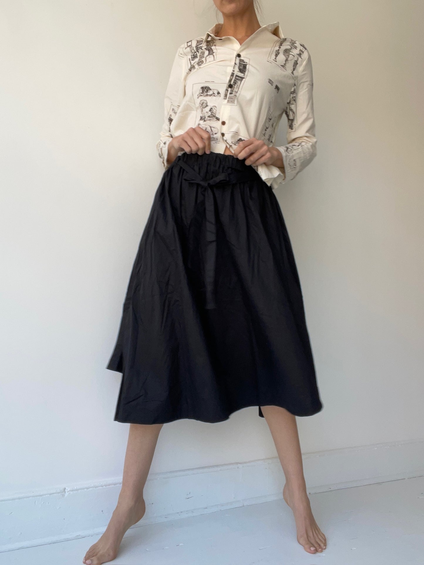 aleksandr manamïs asymmetric skirt