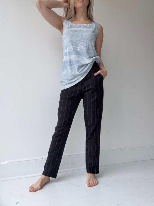 rundholz dip sky print top