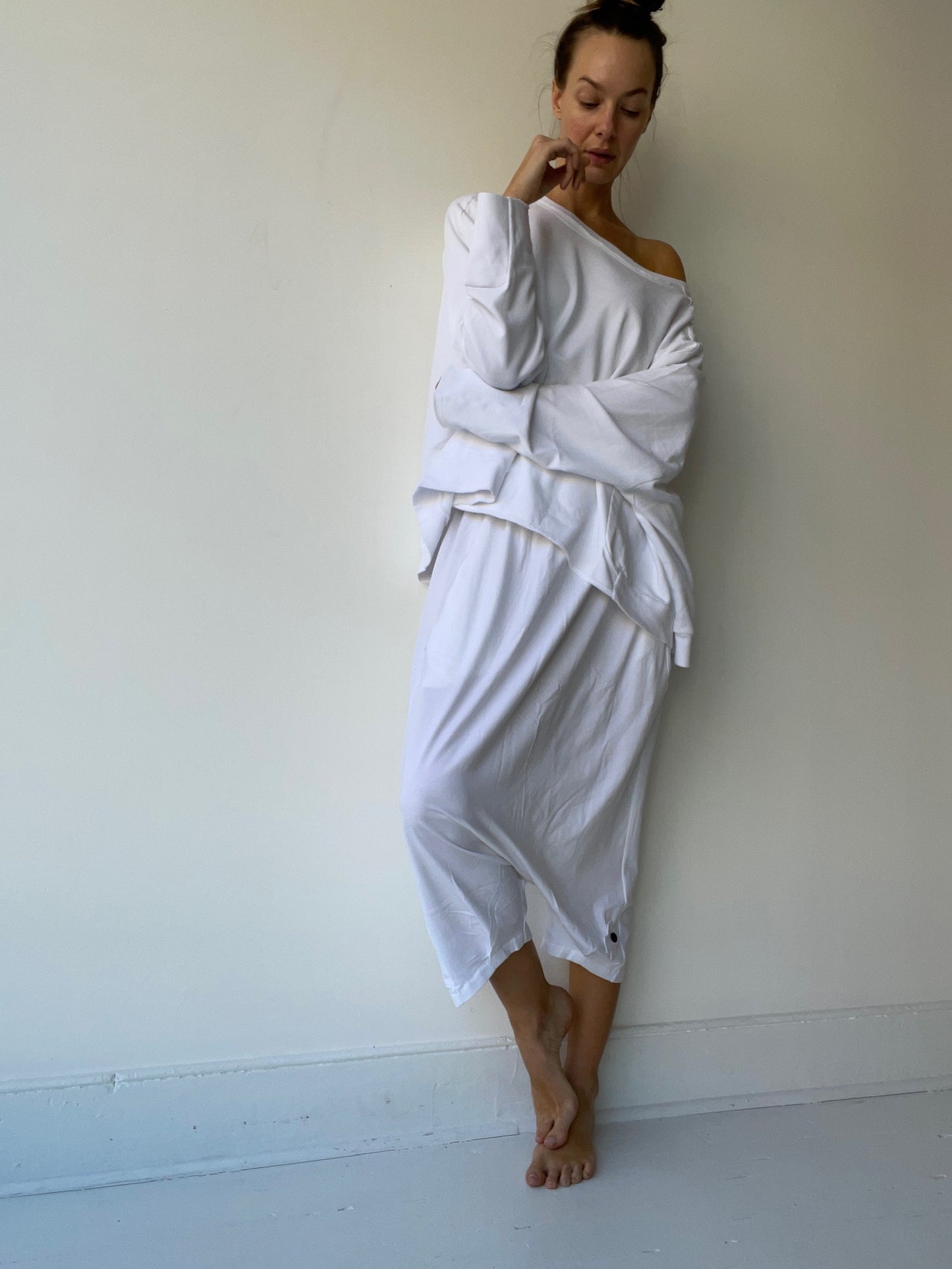 wide sweatshirt