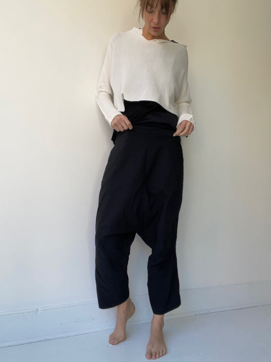 rundholz dip crepe trouser