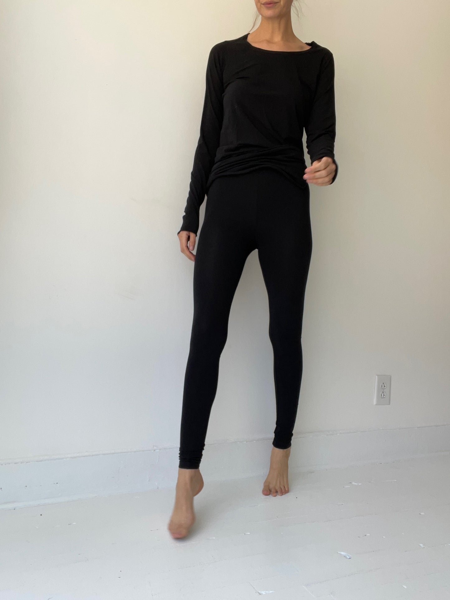 classic leggings BLACK