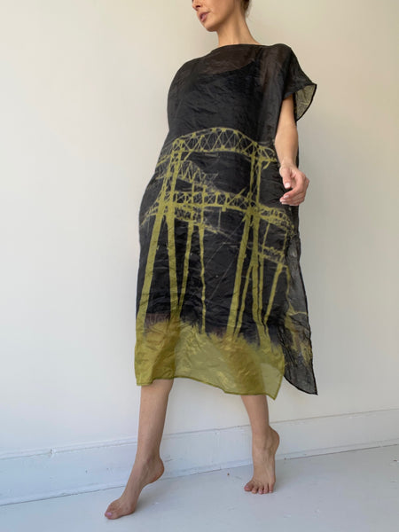 barbara bologna print tube dress