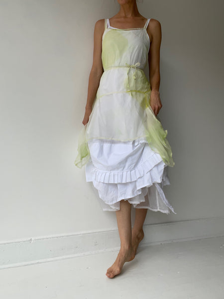 krista larson short pinwheel slip KEY LIME