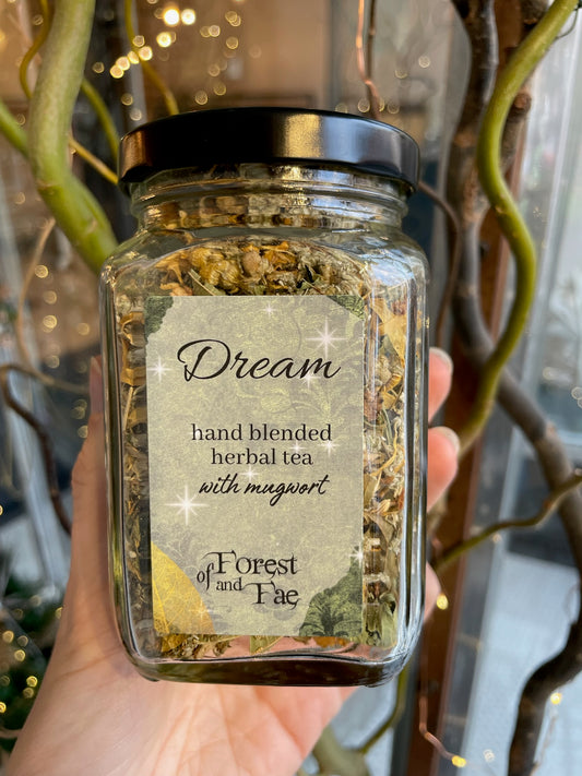 of forest and fae dream herbal tea