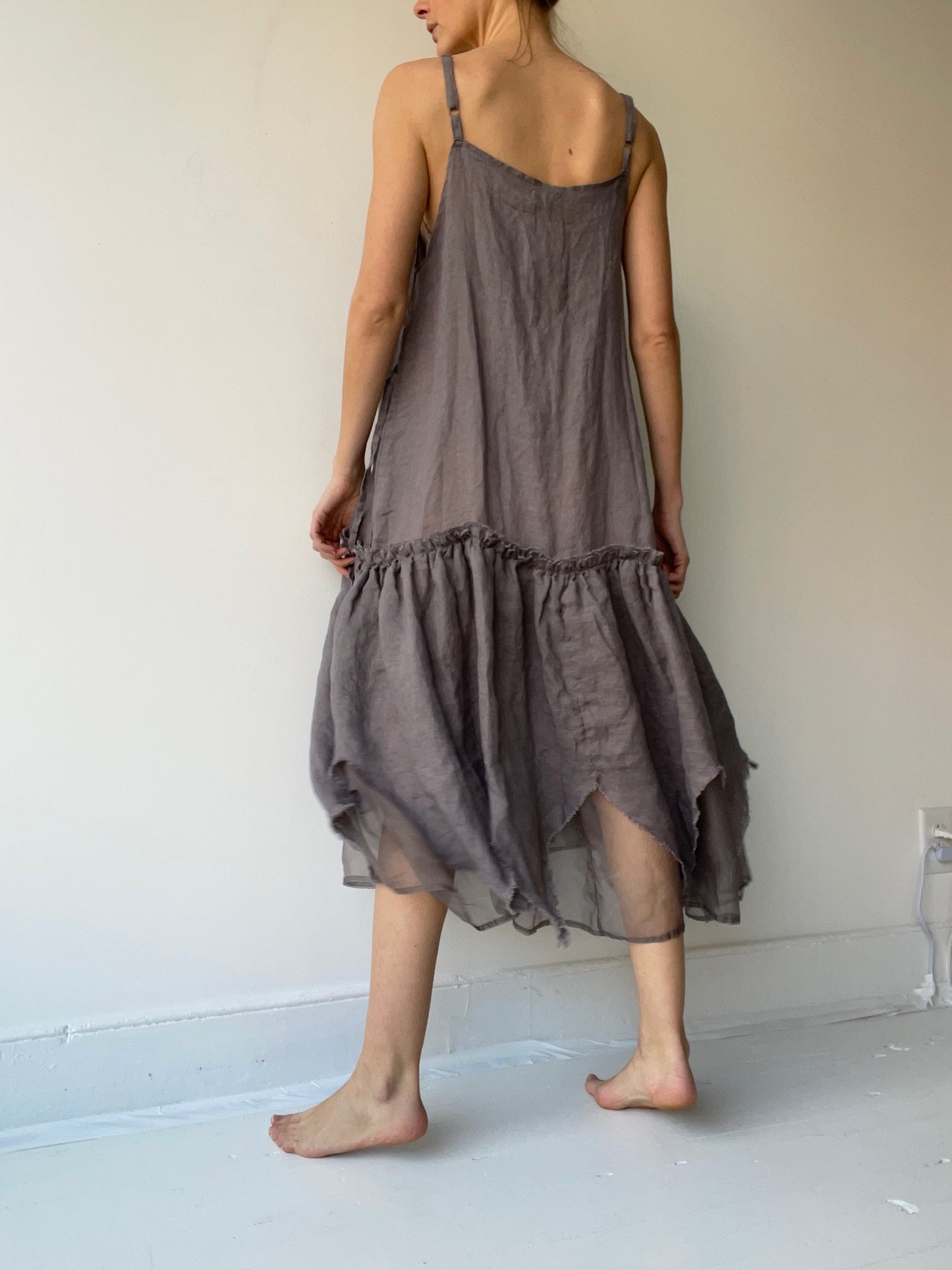 krista larson long vintage slip