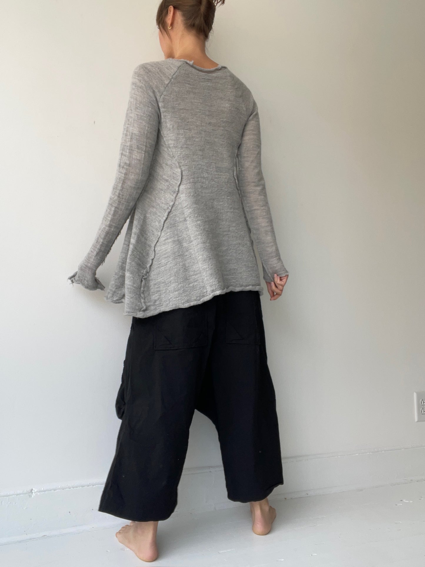 rundholz black label light grey sweater