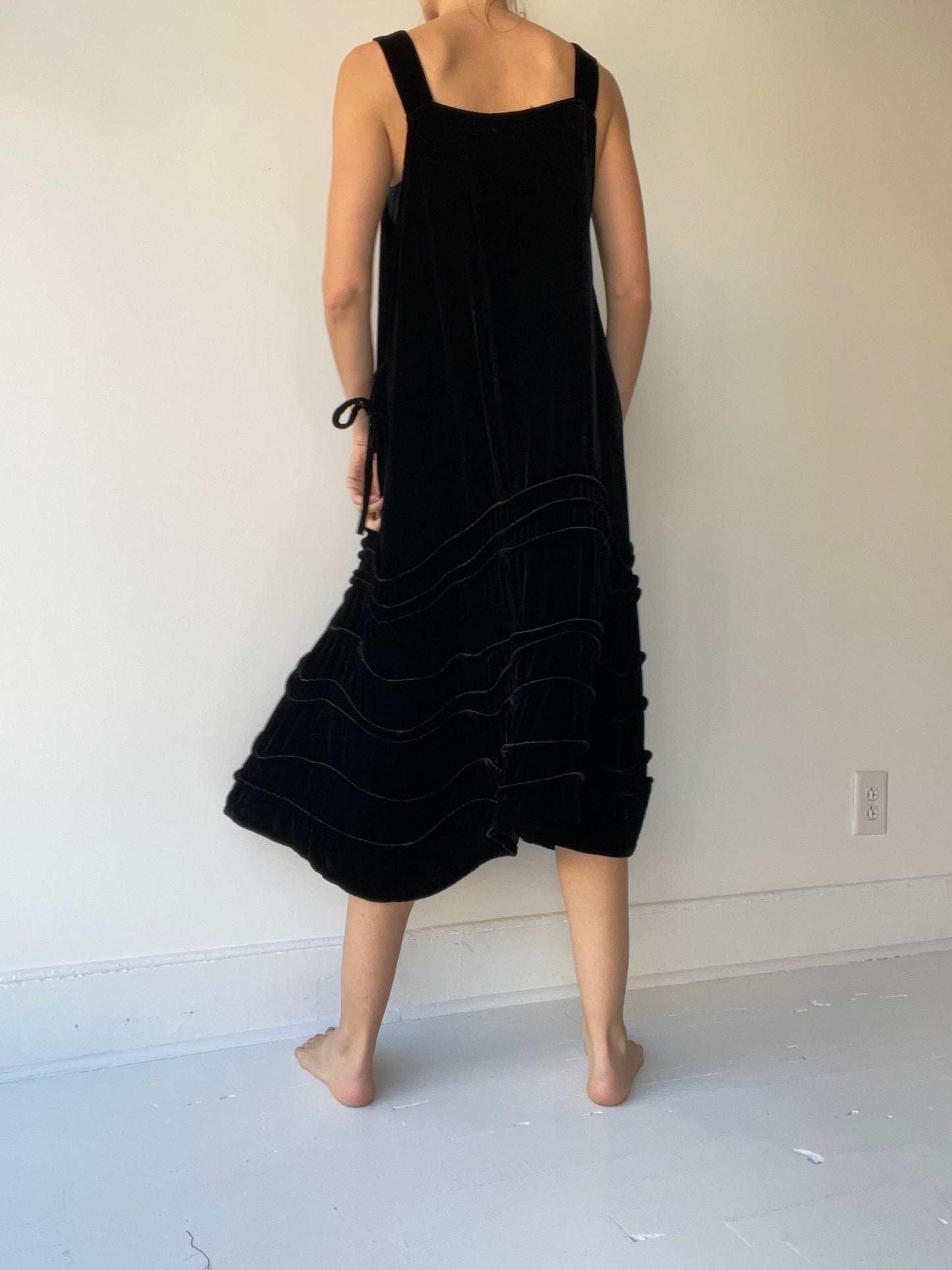 long spring slip VELVET