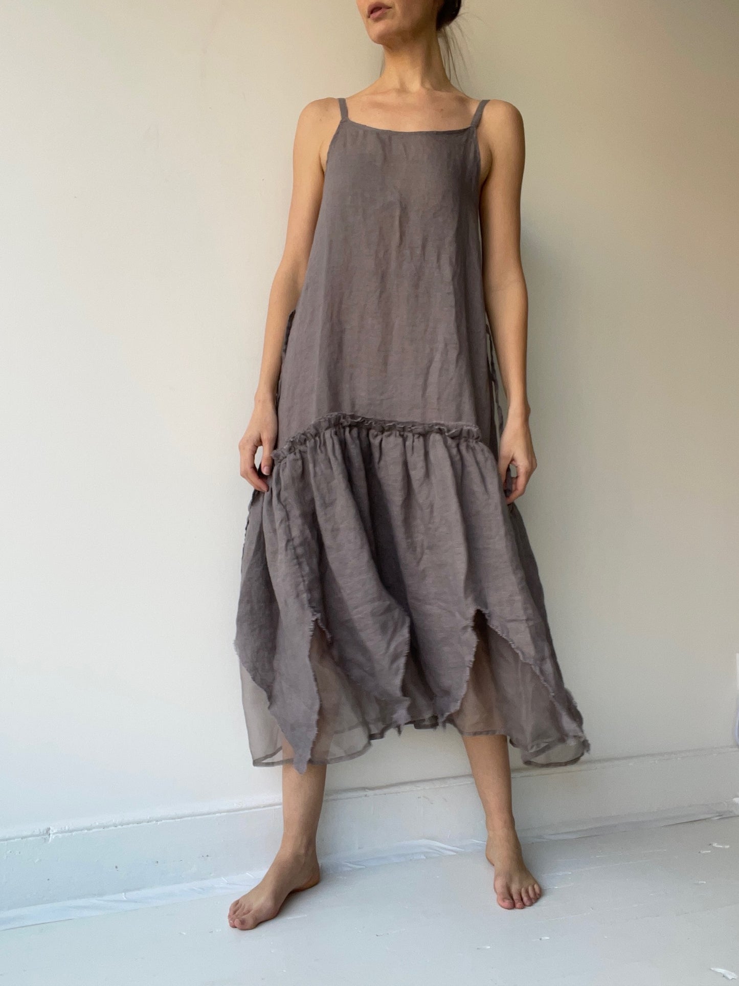 krista larson long vintage slip
