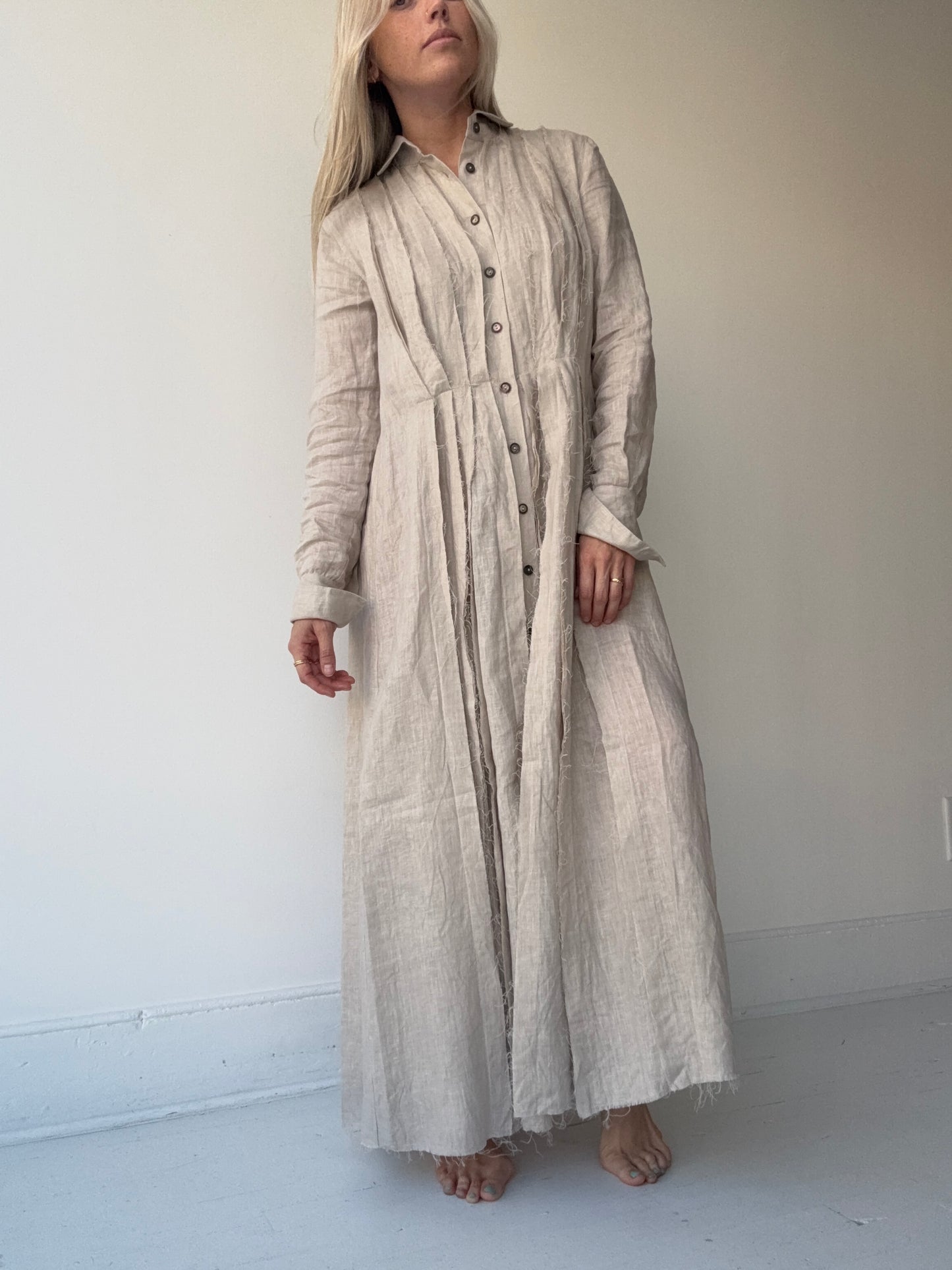 forme d’expression pleated dress