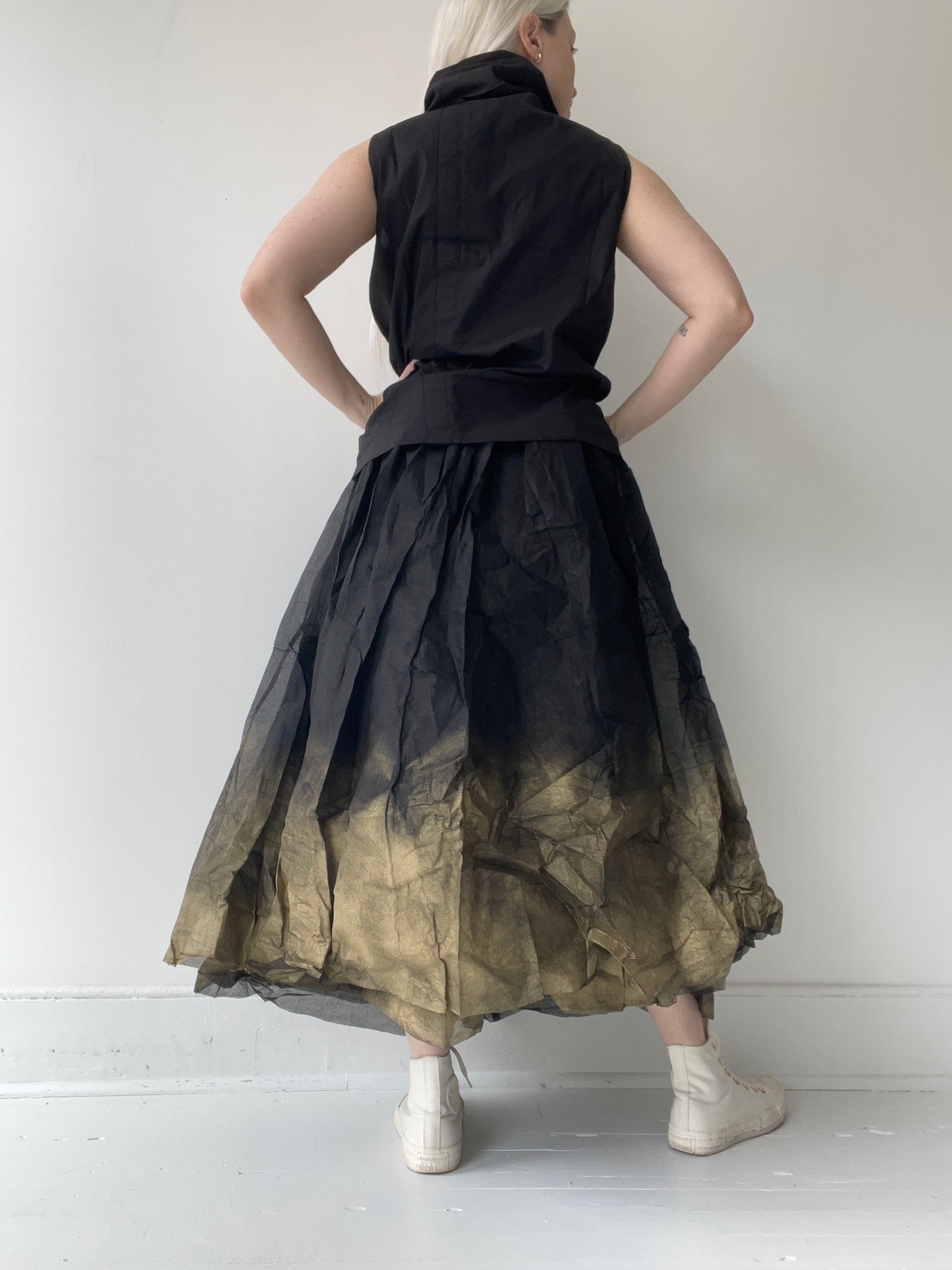 monarch top BLACK