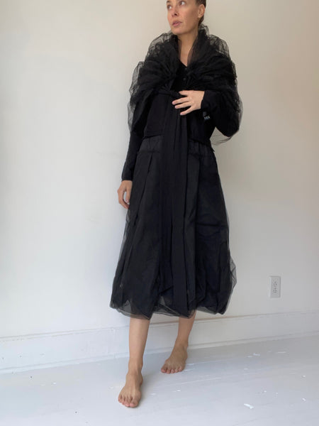 tulle shawl