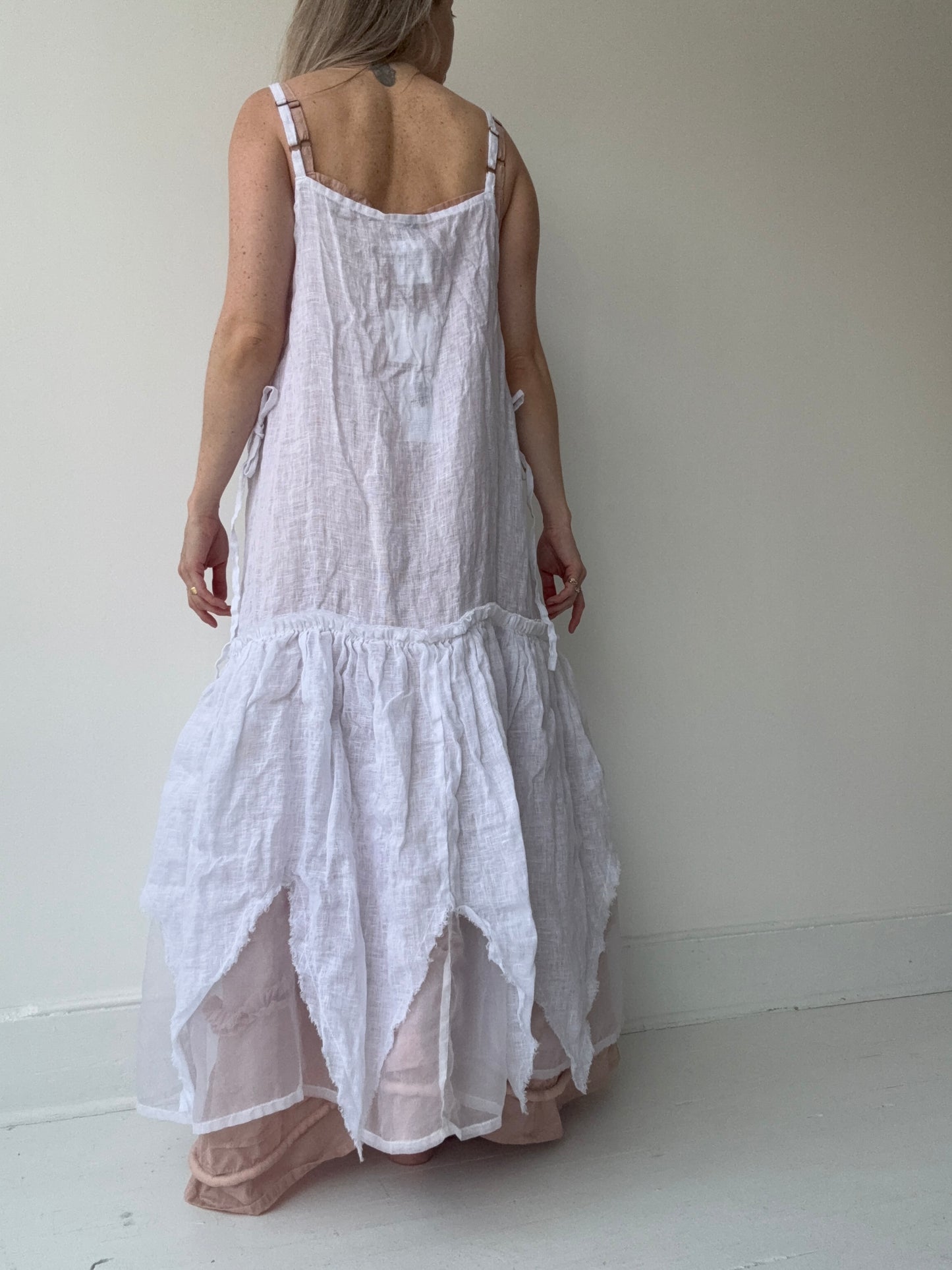 krista larson long vintage slip