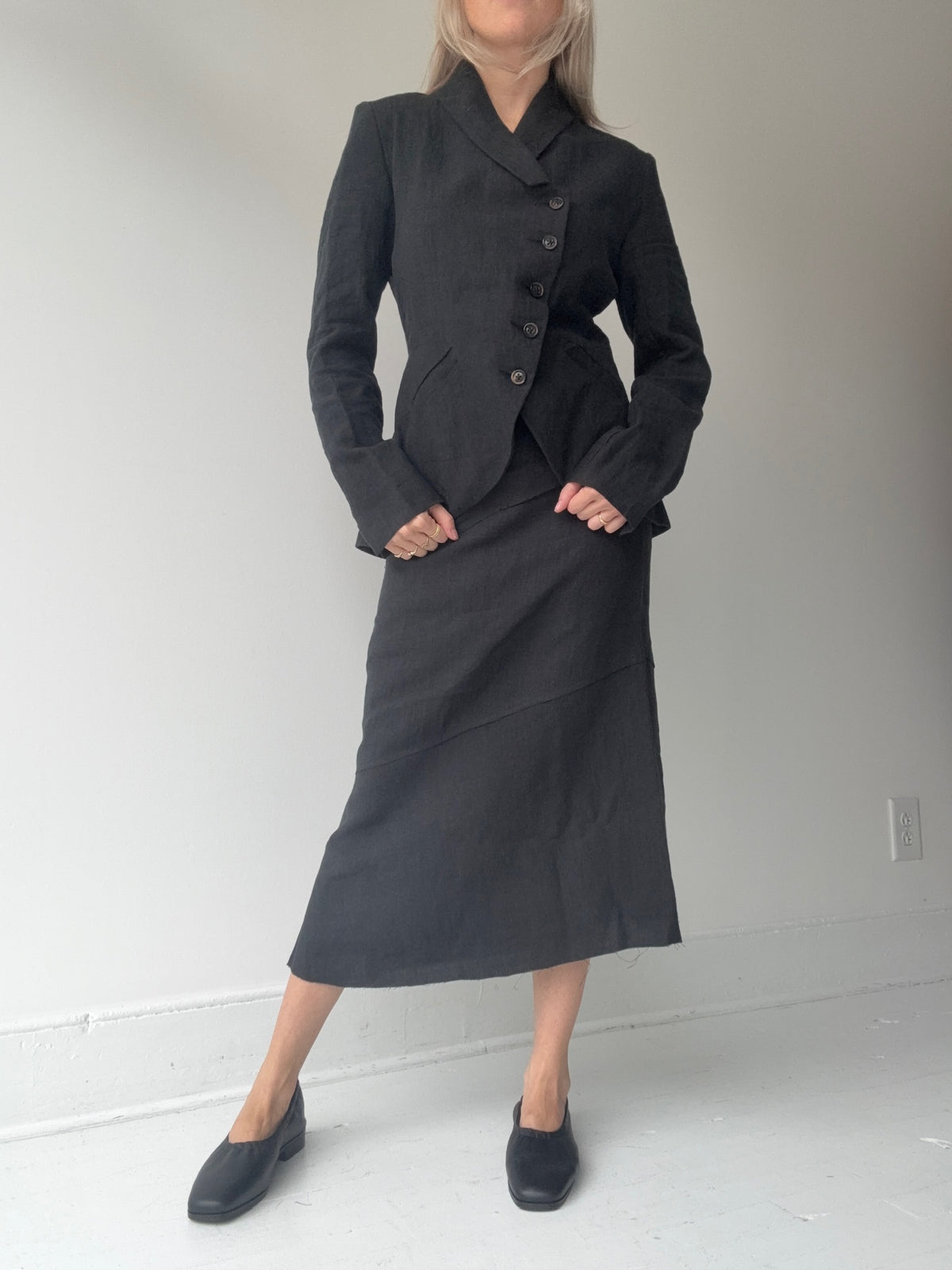 anika skarstrom linen skirt
