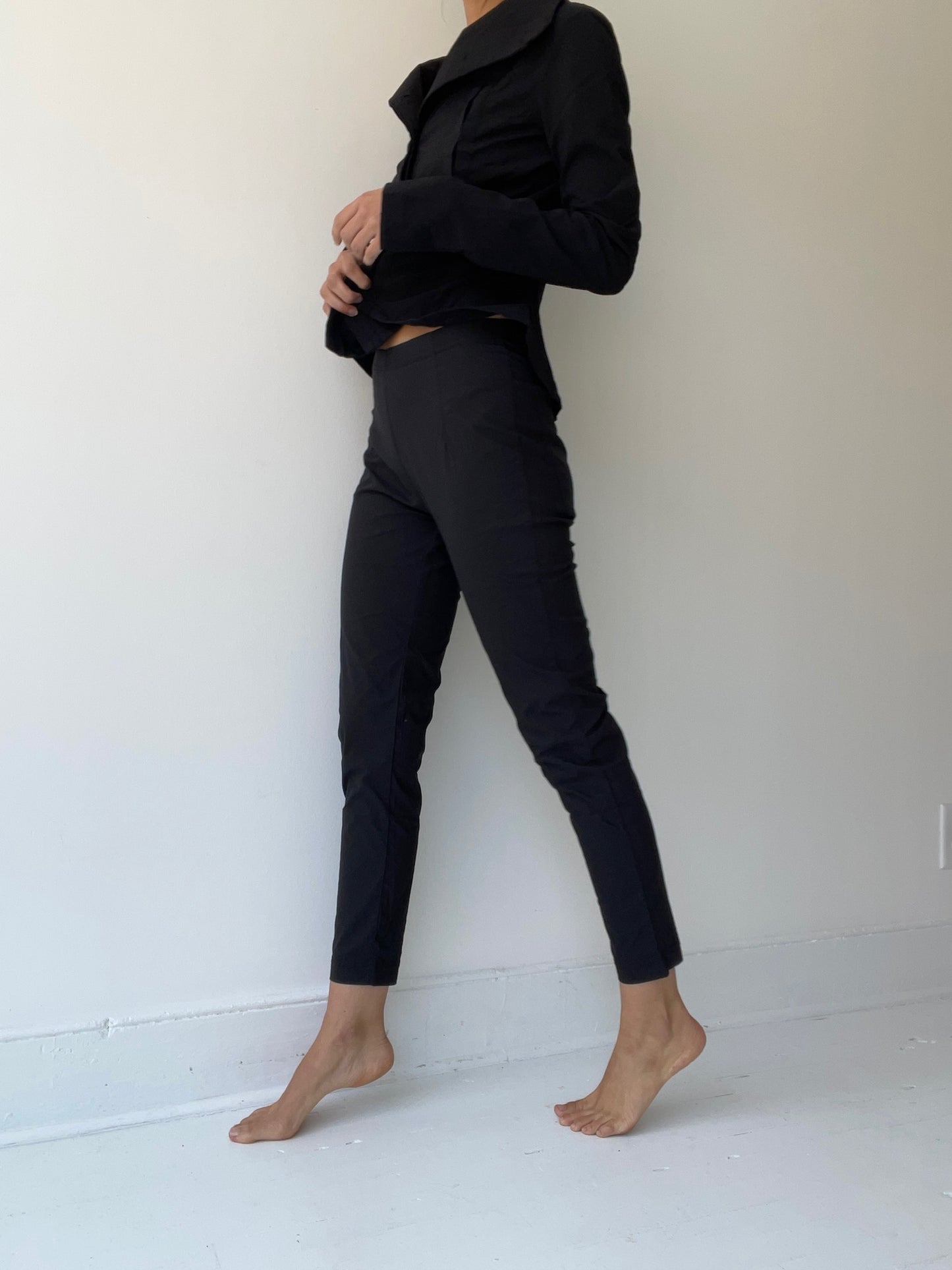rundholz black label pull on pants BLACK
