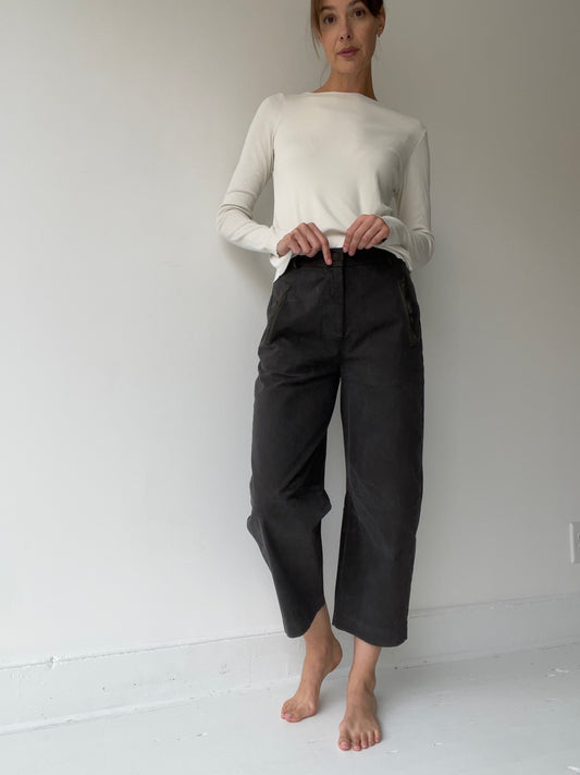 aequamente heavy cotton pants