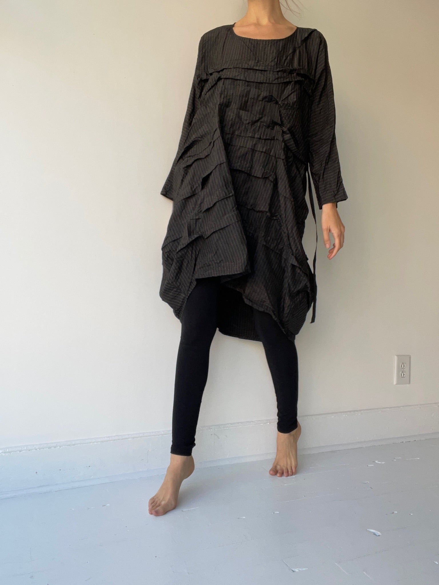 creased dress